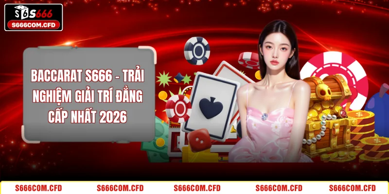 Baccarat S666 - Trải Nghiệm Giải Trí Đẳng Cấp Nhất 2026